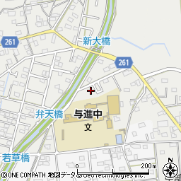 静岡県浜松市中央区市野町1369周辺の地図