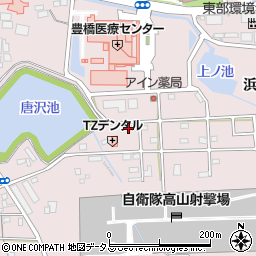 愛知県豊橋市飯村町高山183周辺の地図