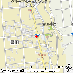 静岡県磐田市豊田57周辺の地図