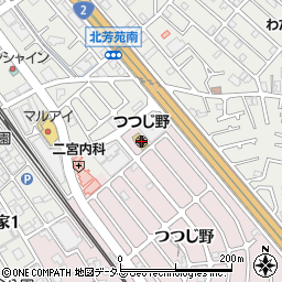 兵庫県加古川市平岡町つつじ野3-1周辺の地図