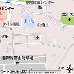 愛知県豊橋市飯村町高山194周辺の地図