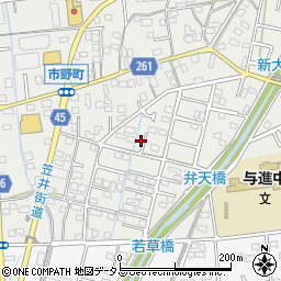 静岡県浜松市中央区市野町1425周辺の地図