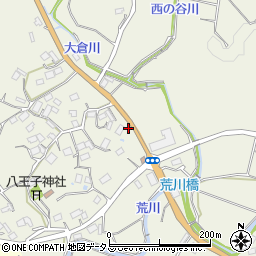 静岡県牧之原市東萩間1376周辺の地図