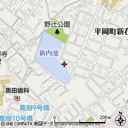 兵庫県加古川市平岡町新在家1958-49周辺の地図