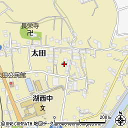 静岡県湖西市太田190周辺の地図