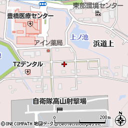 愛知県豊橋市飯村町高山189-1周辺の地図