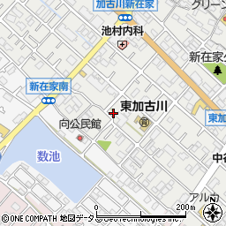 兵庫県加古川市平岡町新在家183-5周辺の地図