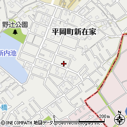 兵庫県加古川市平岡町新在家2065-103周辺の地図