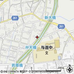静岡県浜松市中央区市野町1441周辺の地図
