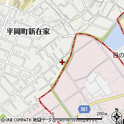 兵庫県加古川市平岡町新在家2019周辺の地図