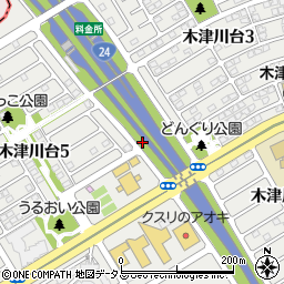 京都府木津川市吐師三ツ谷周辺の地図