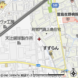 大阪府門真市上野口町2周辺の地図
