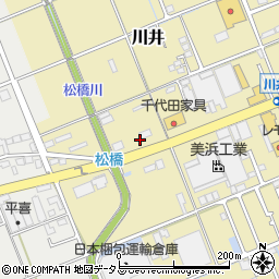 ローソン袋井川井店周辺の地図