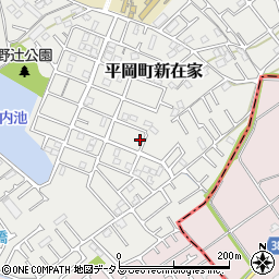 兵庫県加古川市平岡町新在家2065-92周辺の地図