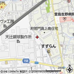 大阪府門真市上野口町2-7周辺の地図