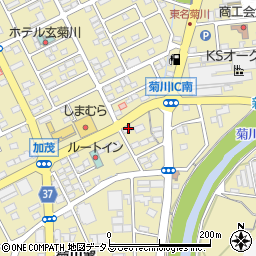 静岡県菊川市加茂5612周辺の地図