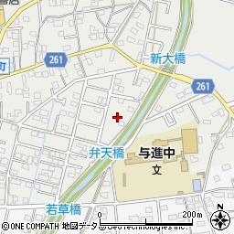 静岡県浜松市中央区市野町1430周辺の地図