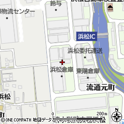 鈴与株式会社　浜松支店周辺の地図