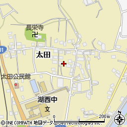静岡県湖西市太田194周辺の地図
