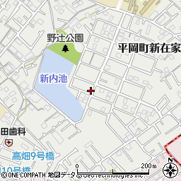 兵庫県加古川市平岡町新在家1958-27周辺の地図