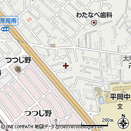 兵庫県加古川市平岡町新在家1724-13周辺の地図
