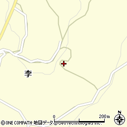 広島県神石郡神石高原町李490周辺の地図