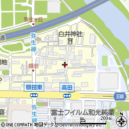 兵庫県尼崎市額田町16-21周辺の地図