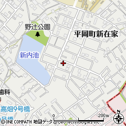 兵庫県加古川市平岡町新在家1958-18周辺の地図
