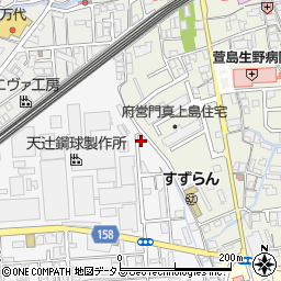 大阪府門真市上野口町2-24周辺の地図