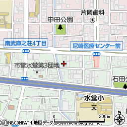 プチシャン阪本周辺の地図