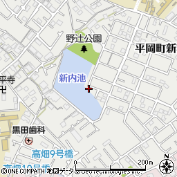 兵庫県加古川市平岡町新在家1958-47周辺の地図