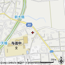 静岡県浜松市中央区市野町1397周辺の地図