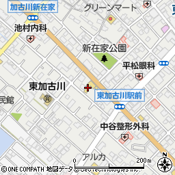 兵庫県加古川市平岡町新在家218-1周辺の地図