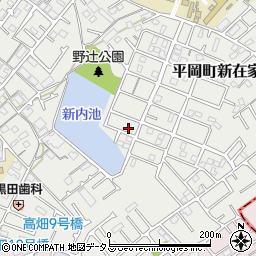 兵庫県加古川市平岡町新在家1958-28周辺の地図
