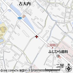 兵庫県加古川市野口町古大内59周辺の地図