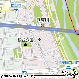 〒663-8102 兵庫県西宮市松並町の地図