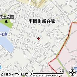 兵庫県加古川市平岡町新在家2065-82周辺の地図