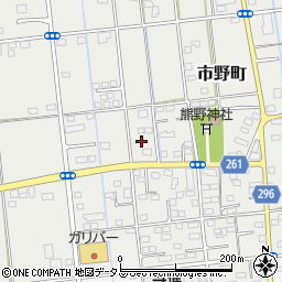静岡県浜松市中央区市野町2244周辺の地図