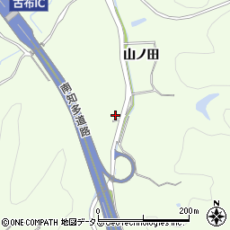 愛知県知多郡美浜町古布山ノ田周辺の地図
