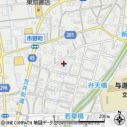 静岡県浜松市中央区市野町1490周辺の地図