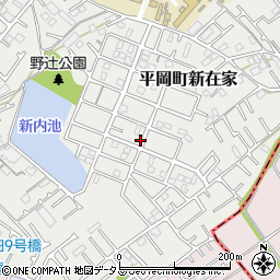 兵庫県加古川市平岡町新在家1958-33周辺の地図