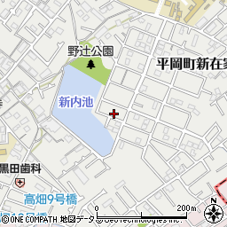 兵庫県加古川市平岡町新在家1958-3周辺の地図
