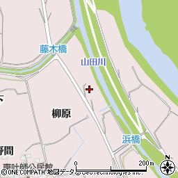 京都府木津川市吐師中河原周辺の地図