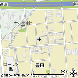 静岡県磐田市豊田668周辺の地図
