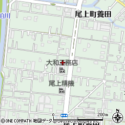 兵庫県加古川市尾上町養田周辺の地図