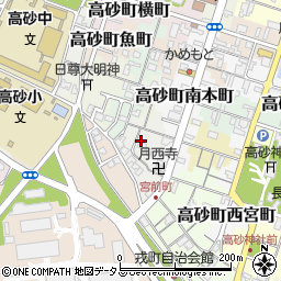 兵庫県高砂市高砂町狩網町周辺の地図