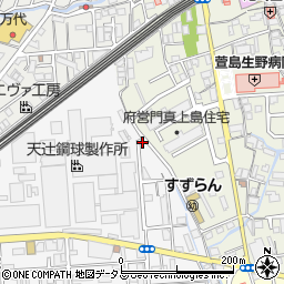 大阪府門真市上野口町2-25周辺の地図