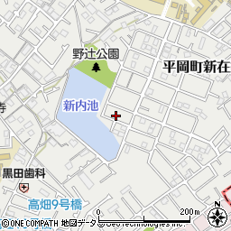 兵庫県加古川市平岡町新在家1958-117周辺の地図