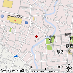 静岡県浜松市中央区泉周辺の地図