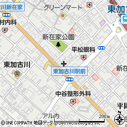 兵庫県加古川市平岡町新在家2丁目276周辺の地図